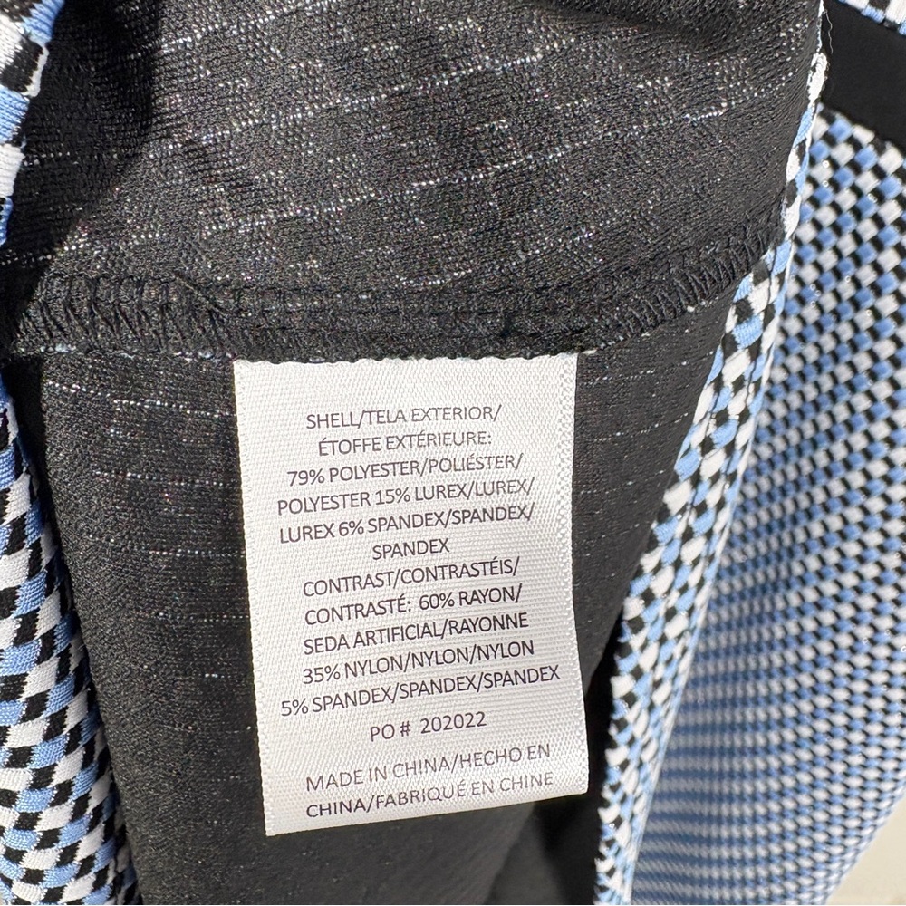 ModCloth Retro 50s Inspired Check Print Swing Dress Size 1X Collared Knee Length - Picture 5 of 7